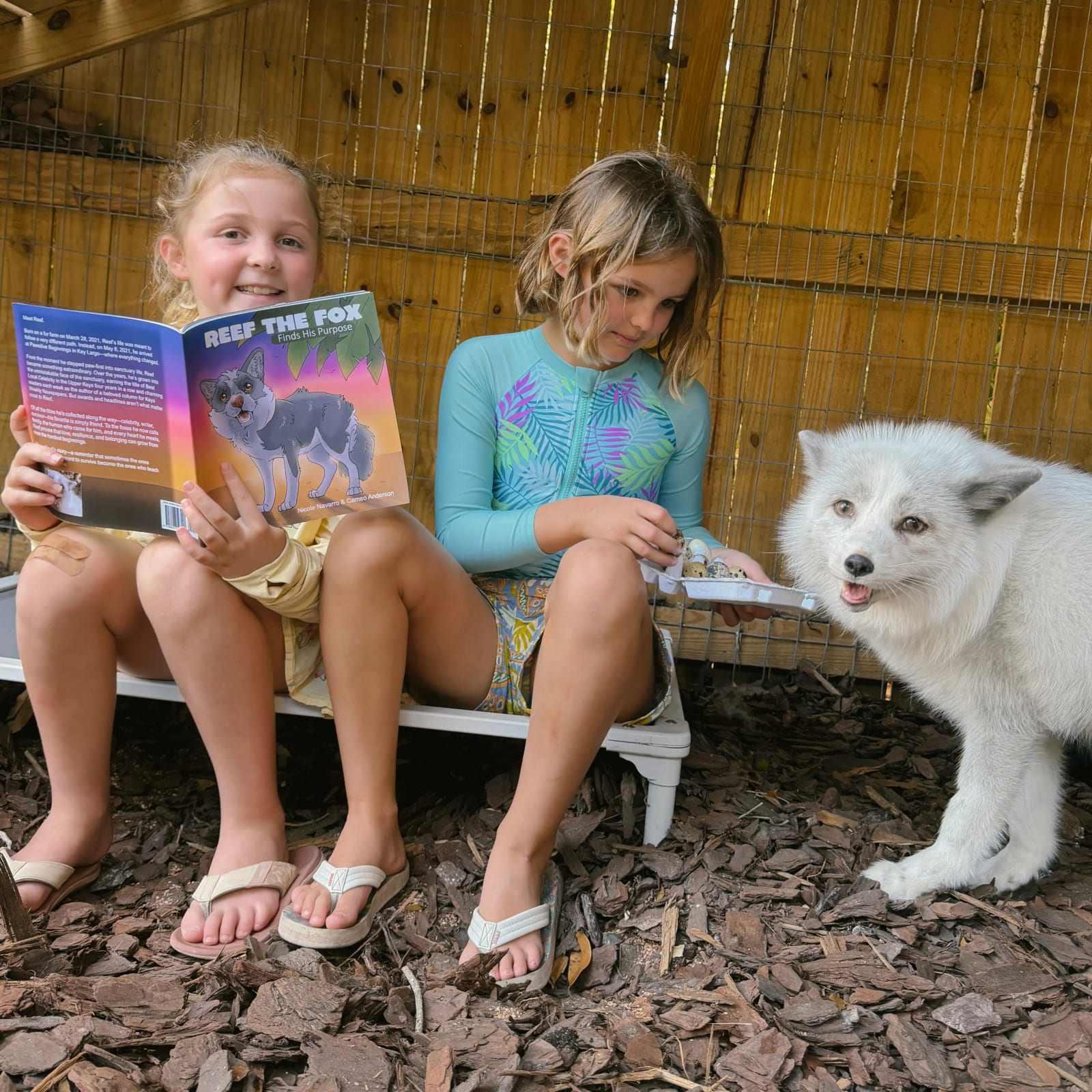 A quiet, safe sanctuary setting at Pawsitive Beginnings in Key Largo